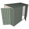 Build-A-Shed 1.2 x 3.0 x 2.0m Skillion Single Hinged Side Door Shed - Green