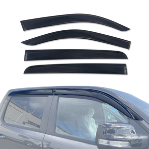 AUSGO Luxury Weather Shields for RAM 1500 DT Series Crew Cab 2020-Onwards Weathershields Window Visors Wind Deflectors