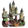 Aqua One Castle With River And Plant Ornament (36895)
