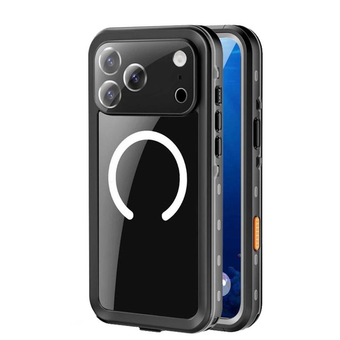 For Apple iPhone 17 Pro Max [MagSafe Compatible] Redpepper Waterproof Case Built-in Screen & Camera Lens Protector Cover