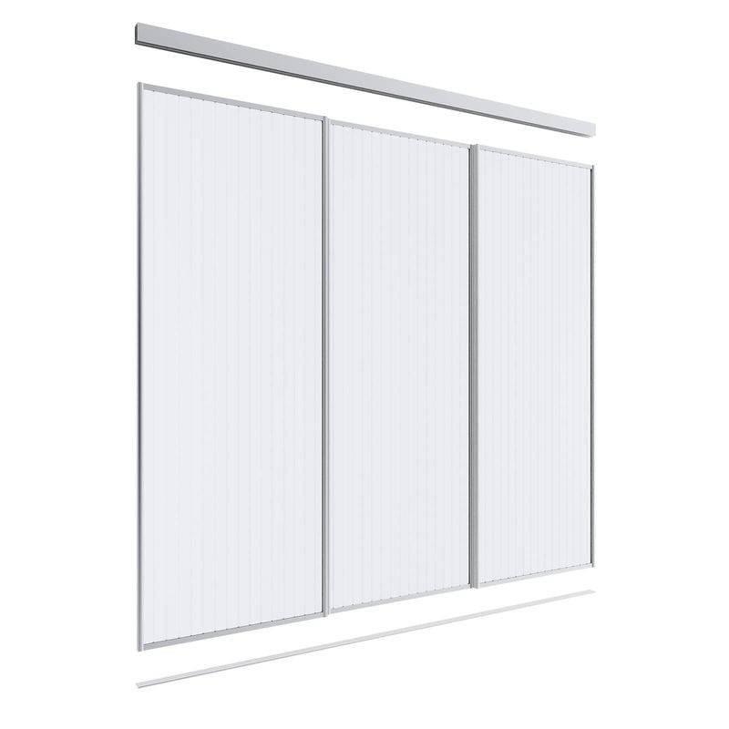 Lugna 2400 x 1801 - 2700mm 3 Door VJ Panel Package