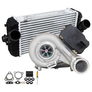 Upgrade Billet Turbo Charger With 84mm Intercooler For Hyundai Santa Fe D4HB 2.2L 2014 Onwards