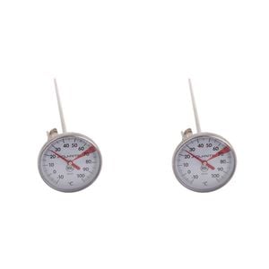 2x Acurite Large Frothing Thermometer 4cm Dia. Dial Home Kitchen Cooking Utensil