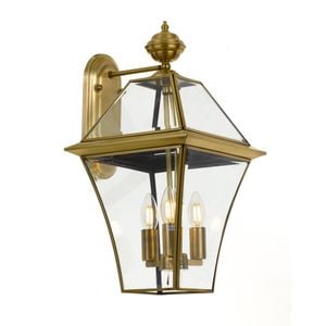 Telbix Brass Rye 27 Exterior Wall Bracket