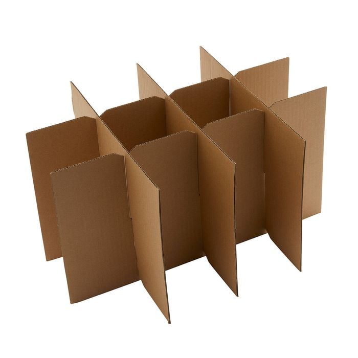Wrap & Move 12 Wine Bottle Carton Divider Insert