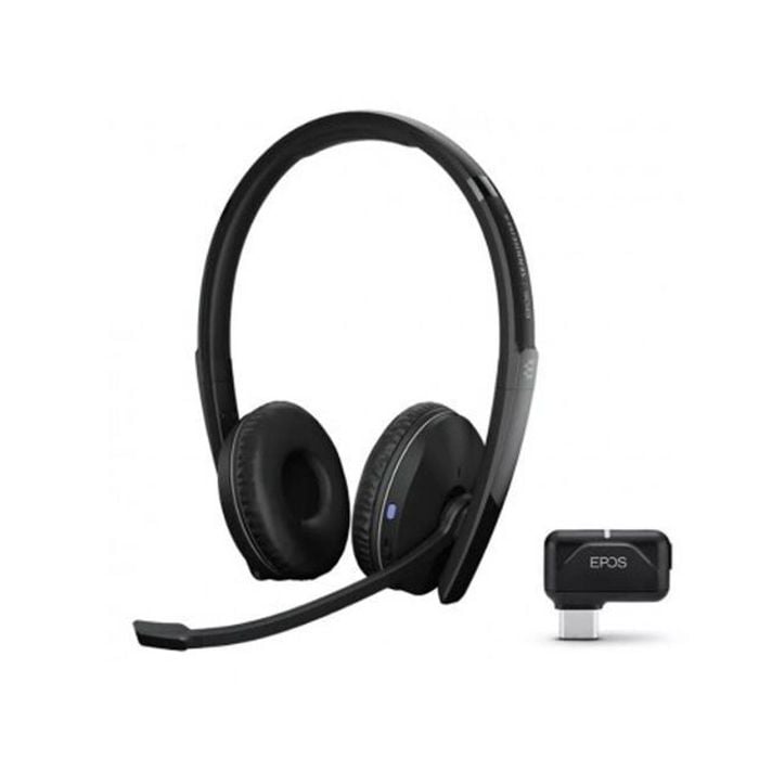 Sennheiser Adapt 261 Dual Bluetooth Headset w/ USB Dongle - Black