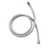 FIX-A-SHOWER 1.5m Silver Silicone Shower Hose