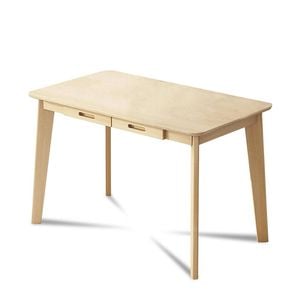 Lauft Computer Desk Office Study Student Wood Table Drawer Nordic Natural