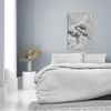 Ardor Boudoir London Embossed King Bed Microfibre Quilt Cover Set Silver