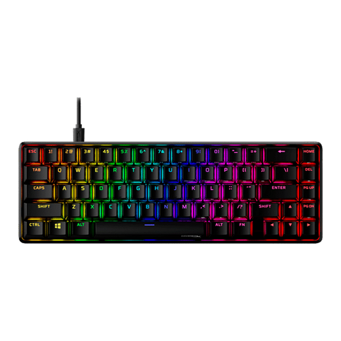 Hp Hyperx Alloy Origins 65 Mechanical Gaming Keyboard Aqua Switch [56r64aa]