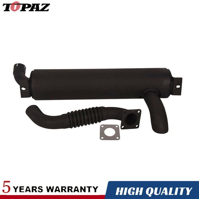 Muffler & Flex Exhaust Pipe Set fits Bobcat S150 S160 S175 S185 S205 T180 T190