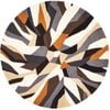 The Rug Connection Grid 903 Tan 120x120cm - Small Round Hand Tufted Wool Indoor Rug