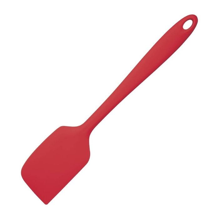 Vogue Spatula Silicone Large Red 280mm Kitchen Utensil Heat Resistant
