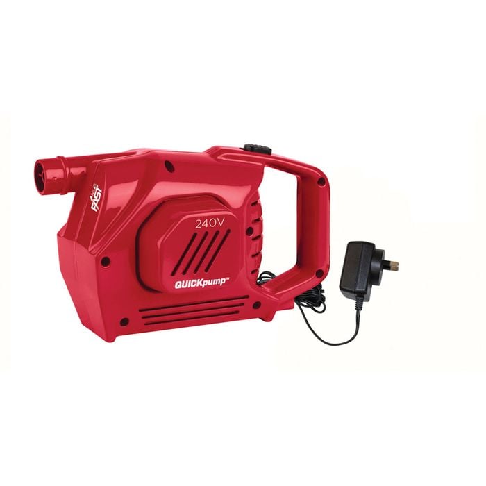 Coleman Quickpump 240V Outdoor Camping Equipment Set 18.4x14.1cm