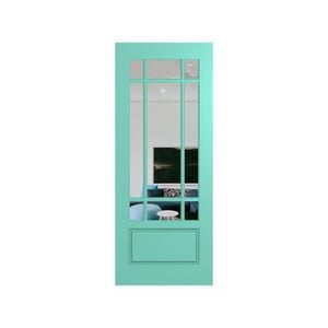 Hume 2040 x 820 x 40mm Clear Glass Haven Entrance Door