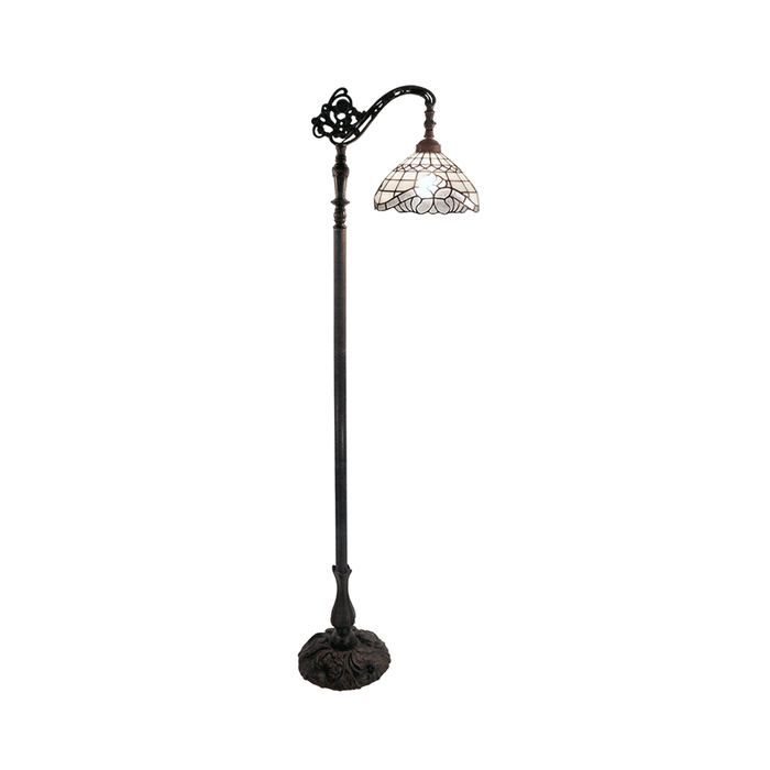 G&g Vienna Edwardian Tiffany Floor Lamp