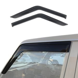 AUSGO Luxury Weather Shields For Toyota Land Cruiser Landcruiser 79 Series LC79 Ute Weathershields Window Visors Wind Deflectors