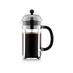 Bodum 1.0 L Transparent CHAMBORD Coffee maker, 8 cup, 1.0 l, 34 oz 1 pcs