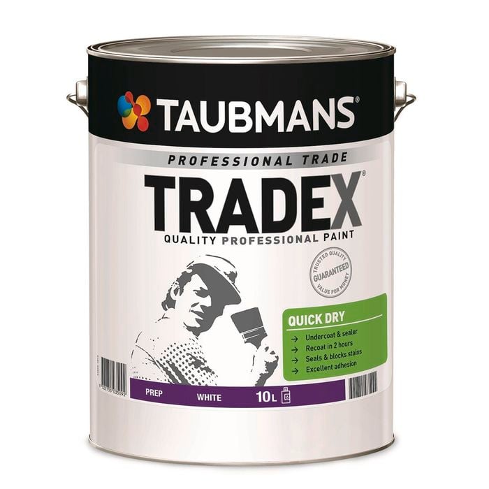 Taubmans 10L White Oil Based Tradex Interior Quick Dry Undercoat & Sealer