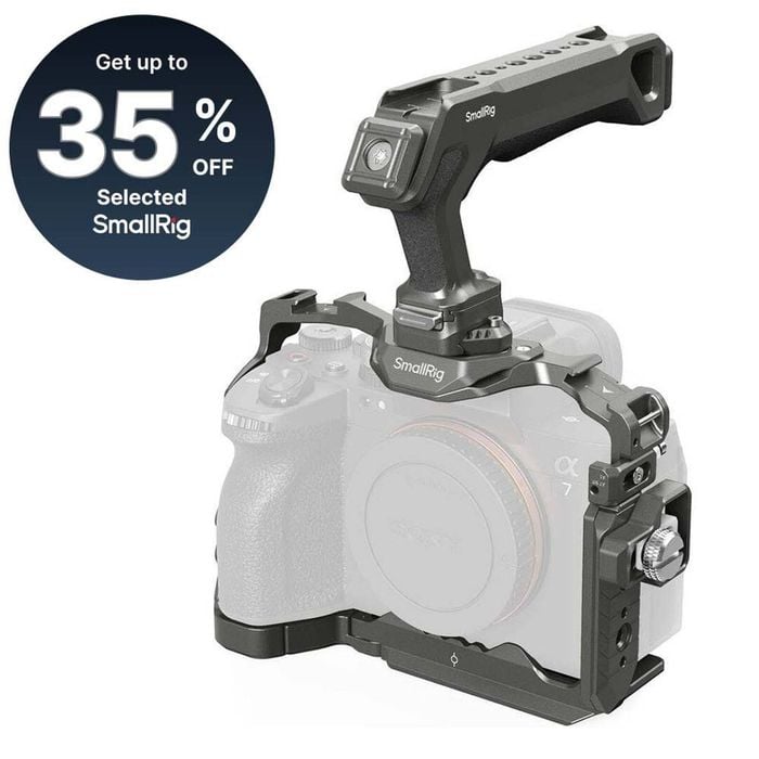 SmallRig HawkLock Quick Release Cage Kit for Sony Alpha 7R V / Alpha 7 IV / Alpha 7S III 4538
