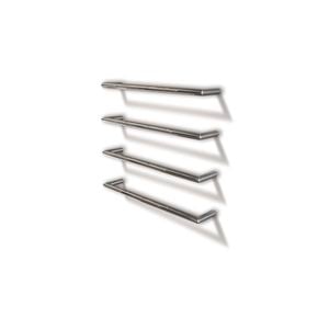 Forme Round 600 Single Bar Heated Towel Rail