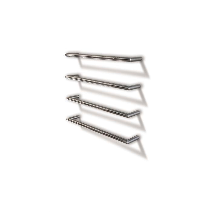 Forme Round 600 Single Bar Heated Towel Rail