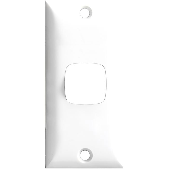 HPM 1 Gang Switch Architrave White