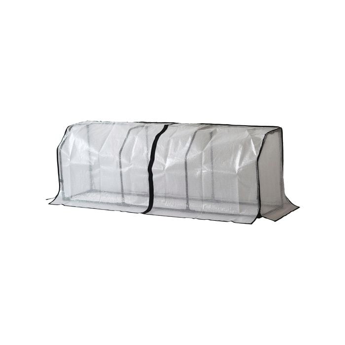 Vegtrug 1.8m Medium Wall Hugger Frame And PE Greenhouse Cover