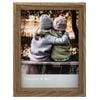 Frankie & Me Window Wooden 6x8'' Picture Frame Home/Office Photo Decor Oak