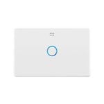 DETA White Gloss Grid Connect Smart Single Gang Touch Light Switch