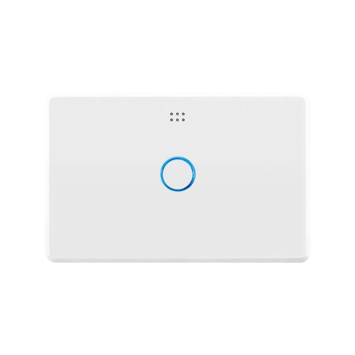 DETA White Gloss Grid Connect Smart Single Gang Touch Light Switch