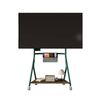 Screenmounts Steelroll Mobile Tv Trolley Stand Mount Bracket 32"-85" Agt80 - Green