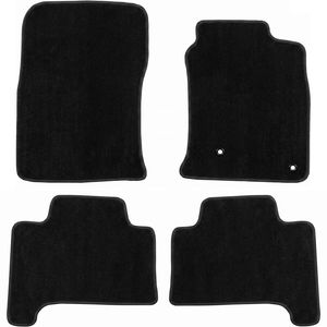 For Toyota Prado KDJ120R MANUAL Only 02/2000-10/2009 Custom Black Car Floor Mat