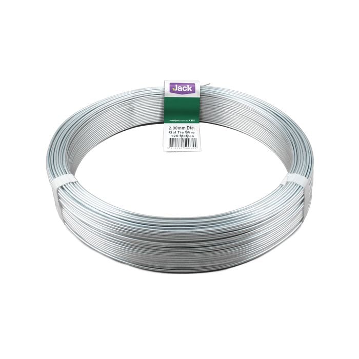Jack 2.0mm x 120m 3kg Galvanised Tie Wire