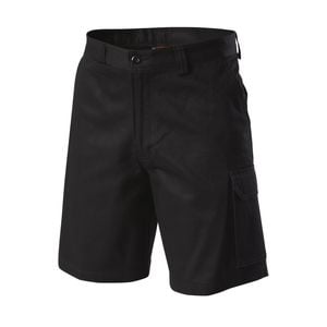 Hard Yakka Black Cargo Shorts - Size 102