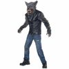 Full Moon Fury Werewolf Wolf Monster Lycan Horror Halloween Boys Costume XL