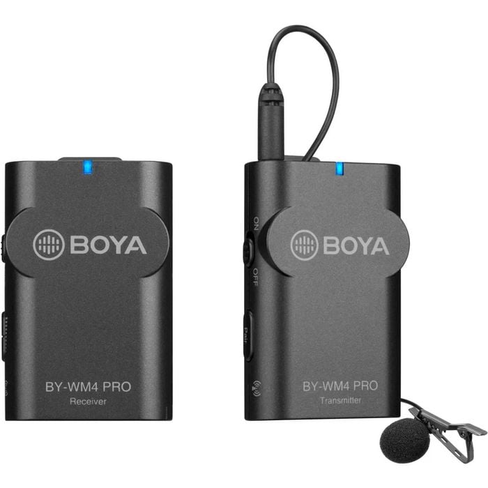 BOYA BY-WM4 Pro-K1 Wireless Lavalier Microphone System. (Omnidirectional)