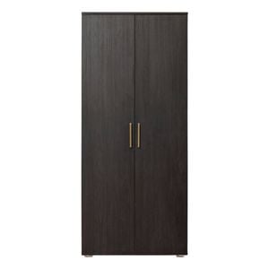 European Cabinetry Classic Nordic Ash Square Brass Stockholm Storage Cupboard