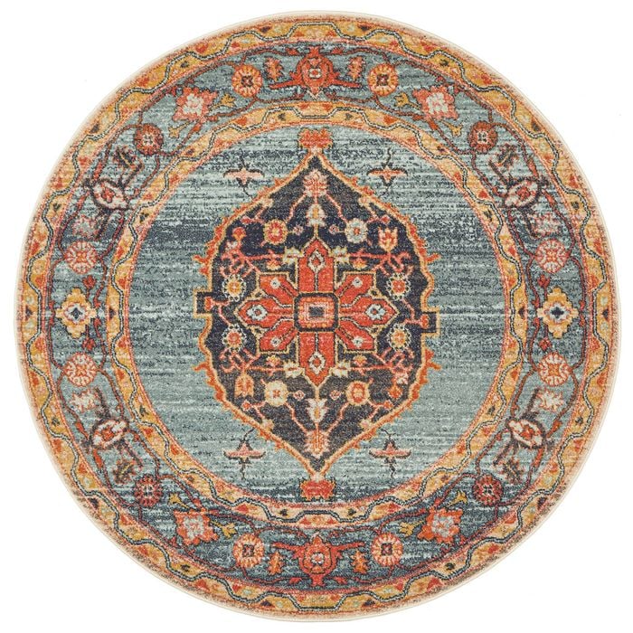 Heritage 862 Rust 240x240cm Rug