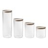 Ecology Store Set Of 4 Round Canisters