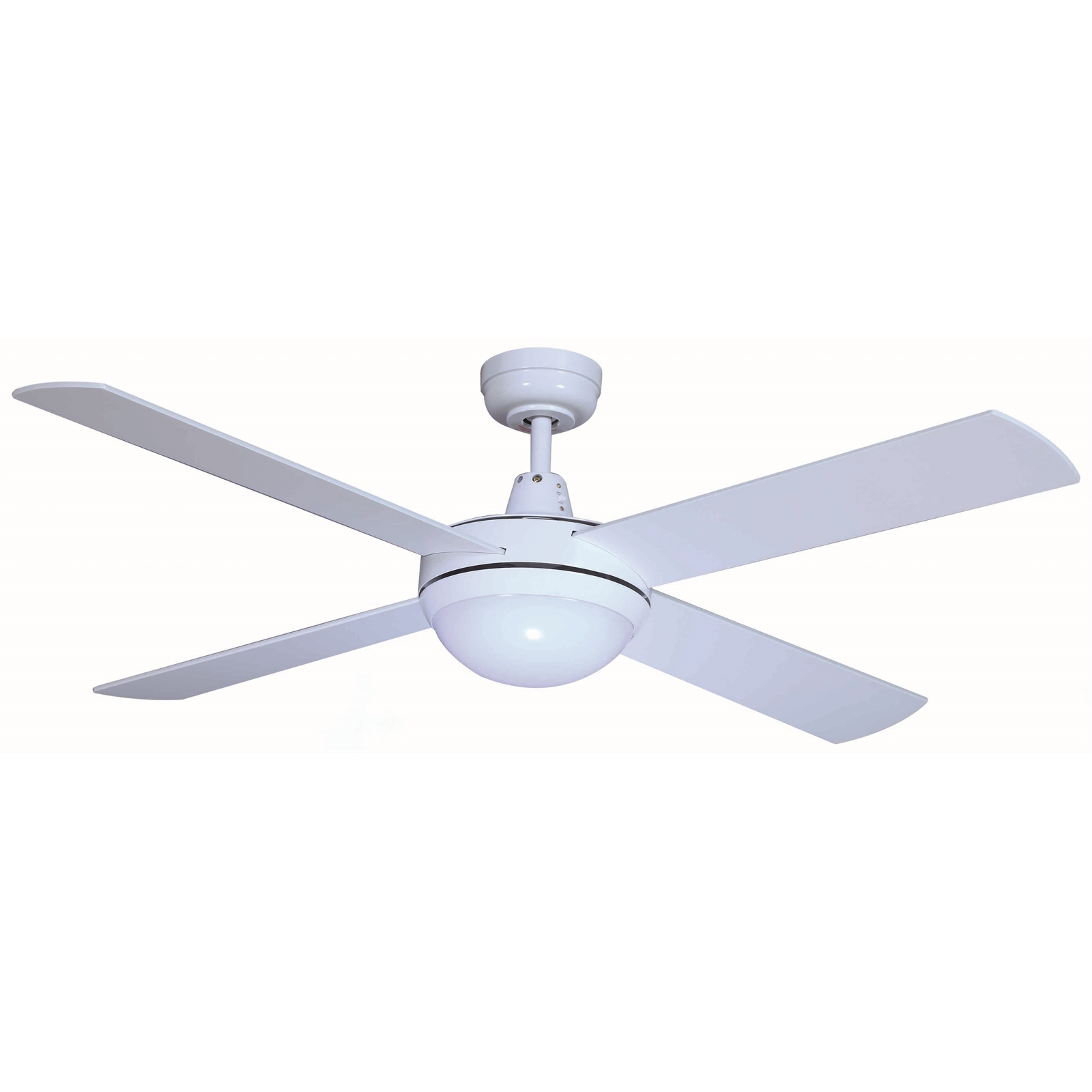 Mercator 130cm White Grange LED II Ceiling Fan