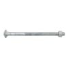 Zenith M8 x 120mm Hot Dipped Galvanised Cup Head Bolt And Nut - Each