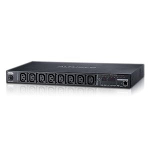 ATEN 10A 8-Outlet 1U Metered&Switched eco PDU [PE6108G-ATA-G]