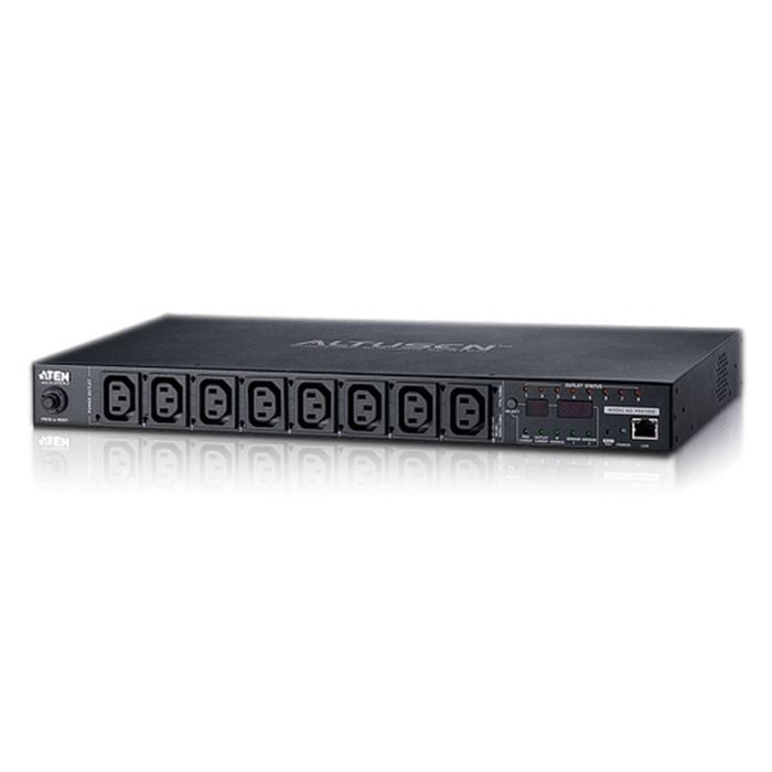 ATEN 10A 8-Outlet 1U Metered&Switched eco PDU [PE6108G-ATA-G]