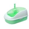 Yes4pets Medium Portable Cat Toilet Litter Box Tray With Scoop Green