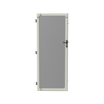 Adjusta-Fit 800-850 x 2000-2050mm Surfmist Left Hinge Adjustable Aluminium Security Door
