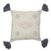 Coast To Coast Home 50cm Square Tayen Cotton Cushion Grey/Blue