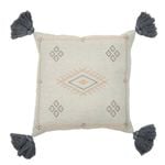 Coast To Coast Home 50cm Square Tayen Cotton Cushion Grey/Blue