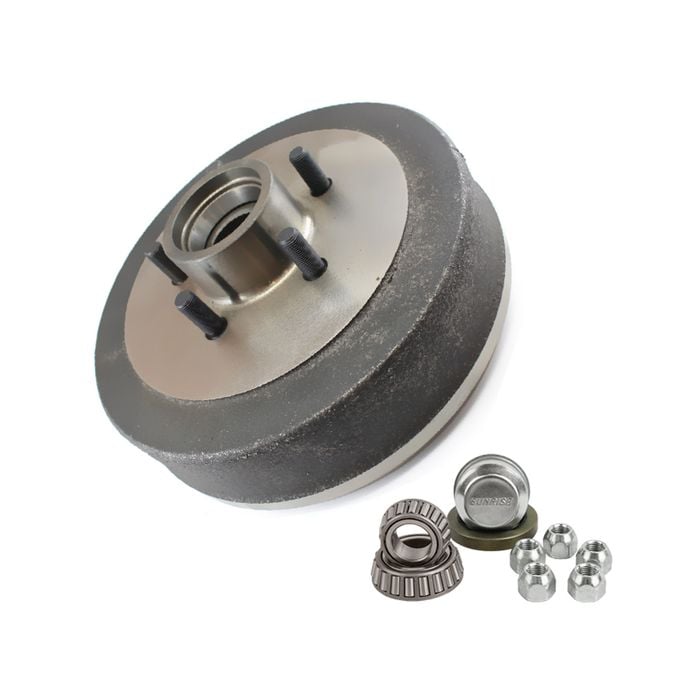 Sunrise Trailer 10" Brake Drum - Landcruiser 5 Stud, Parallel - Ehd10lc5p