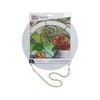 PLAID 10" Large Gallery Glass Circle Surface